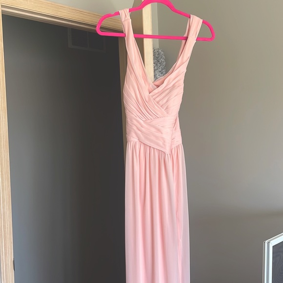DAVIDS BRIDAL bridesmaids dress- never worn. Size 10 - Picture 1 of 4